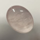 Quartz Rose Naturel Du Brésil - Cabochon 21.69 Carats - 21.6 X 16.5 X 8.6 Mm - Pink Quartz