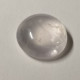 Quartz Rose Naturel Du Brésil - Cabochon Rond 18.69 Carats - 18.0 X 8.2 Mm - Pink Quartz