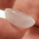 Delcampe - Quartz Rose Naturel Du Brésil - Cabochon Rond 18.69 Carats - 18.0 X 8.2 Mm - Quartz Rose