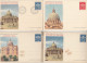 673 - Vaticano - Interi Postali - 1947-58 Insieme Di 28 Interi Del Vaticano Incentrato Sulle Vedute Tipiche Dello Stato, - Entiers Postaux