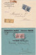 668 - Terre Redente - Trentino + Trento E Trieste - 1918-22 Insieme Di 3 Cartoline Illustrate + 2 Lettere Del Periodo. S - Trento & Trieste