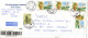 Hungary Registered Cover Sent Air Mail To Denmark 20-9-2001 Topic Stamps (sent From The Embassy Of USA Budapest) See Sca - Cartas & Documentos