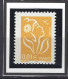 LAMOUCHE 2005. ITVF - Y&T N°3731c ** 0,01 €. Jaune. Type I. Neuf. SANS Bande PHO. Sans Charnière.+ Signature Expert. TB. - 2004-2008 Marianne (Lamouche)