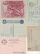 Delcampe - 659 - Italia Regno - Interi Postali - 1886/1943 - Interessante Collezione Con Alcune Ripetizioni Formata Da 126 Pezzi Di - Collections