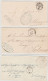 658 - Franchigie - 1861/67 - 13 Lettere O Sovracoperte In Franchigia Con Annulli Di Un Certo Interesse Quali: Melfi, Min - Lotti E Collezioni