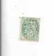 Variété 5c Type Blanc N° 110 Type 1B Impression Recto Verso Gomme Jaunie Trace Charnière      G - Unused Stamps