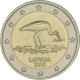 2 Euro 2015 Latvian Commemorative Coin - Stork. - Lettonie