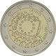 2 Euro 2015 Latvian Commemorative Coin - The 30th Anniversary Of The EU Flag. - Letland
