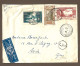 !!! LETTRE PAR AVION AVEC MARQUE DE CENSURE, POUR LA FRANCE, CACHET DE TELI MÉLÉ, GUINÉE FRANÇAISE, 1941 - Covers & Documents