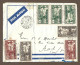 !!! LETTRE PAR AVION POUR LA FRANCE, CACHET DE BOUAKE, CÔTE D'IVOIRE, DE 1939 - Lettres & Documents