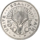 Djibouti, 5 Francs, 1991, Paris, Aluminium, SPL, KM:22 - Gibuti