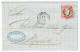 Portugal, 1875, # 40, Ferroviário, Para Figueira - Briefe U. Dokumente