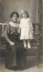PHOTOGRAPHIE - Femme - Enfant - Fille - Robe - Mère Et Fille - Carte Postale Ancienne - Photographie