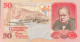 Gibraltar AA000004 Serial Number 50 Pounds, P-27 (1995) - UNC - Gibraltar