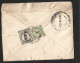 Malaya Federated Malay States Postage Due Stamps On Cover From India To Ipoh  With Delivery Cancellation (B40) - Federated Malay States