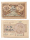 5 Billets Chambre  De Commerce De Paris Un 2 Francs 2 De 1 Franc Et 2 De 50 Centimes  N0166 - Chambre De Commerce