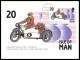 (IOM2)  Manx. Motor Cycling Events 1993. SG 567/71 Set Of 5 Stamp Cards.oblit.1er Jour - Man (Ile De)