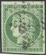 No 2b, Vert Foncé. - TB - 1849-1850 Cérès