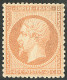 * No 23, Orange, Oxydé Et Large Charnière Mais TB. - R - 1862 Napoléon III.