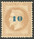 * Non émis. No 34, Très Frais Et Centré. - TB. - R - 1863-1870 Napoleone III Con Gli Allori