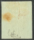 * Report I. No 42A, Vert-jaune, Pos. 9, Point De Rousseur Au Verso Mais Jolie Pièce. - TB. - R - 1870 Bordeaux Printing