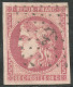 No 49d, Groseille, Obl Ancre, Pli D'angle Hors Timbre Mais TB - 1870 Ausgabe Bordeaux