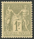 ** No 82, Olive Clair, Très Frais. - TB - 1876-1878 Sage (Type I)