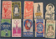 LOT LOTTO 10 RAZOR BLADES WRAPPER  LAMETTE DA BARBA LAMES DE RASOIR  Vintage Old - Lames De Rasoir