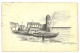 Lettre Illustration à La Main. "Port De Pêche", CP Voyagé, Encre Et Plume, Signée "Charles Margarot 12 Juillet 1906", Af - Ohne Zuordnung