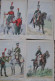 Bucquoy Lot 28 Cartes 1er Chasseur à Cheval    Uniformes 1er Empire - Uniformen