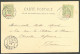 Lettre Cad "Tien-Yen/Tonkin". Indochine No 17(2) Sur CP Pour Oléron, 1902. - TB - Other & Unclassified