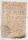 VP22.956 - Cachet De Généralité De ? - Acte De 1712 -  ? - Cachets Généralité