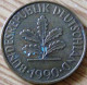 Germany - KM 108 - 1990 - 10 Pfennig - Mintmark "F" - Stuttgart - VF - Look Scans - 10 Pfennig