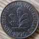 Germany - KM 108 - 1990 - 10 Pfennig - Mintmark "D" - München - VF - Look Scans - 10 Pfennig