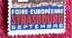 Foire Européenne De Strasbourg-septembre ? -Timbre * Vignette -Erinnophilie-[E]Stamp-Sticker-Viñeta-Bollo - Tourism (Labels)