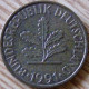 Germany - KM 108 - 1991 - 10 Pfennig - Mintmark "J" - Hamburg - VF - Look Scans - 10 Pfennig