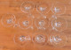 Delcampe - -10 FLUTES A CHAMPAGNE En VERRE SANS MARQUE VISIBLE Collection Vitrine   E - Verre & Cristal