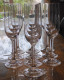 Delcampe - -10 FLUTES A CHAMPAGNE En VERRE SANS MARQUE VISIBLE Collection Vitrine   E - Glas & Kristal