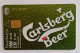 TELECARTE PHONECARD GRÈCE - OTE - CARLSBERG - 2,93 € - 2001 - EC - Griechenland