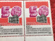 50é Office Exposition Philatélique Congres Auditorium Monaco Bloc4 Timbre Vignette**Erinnophilie-[E]Stamp-Sticker-Viñeta - Philatelic Fairs