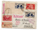 1939 - POSTE MARITIME - ENVELOPPE Avec CACHET 2eme CROISIERE AUX ALLIES  DU S/S NORMANDIE FORT DE FRANCE MARTINIQUE - Lettres & Documents