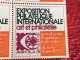 Arphila 75-Exposition Philatélique International Art & Philatélie Bloc 4 Timbres Vignette**Erinnophilie-[E]Stamp-Sticker - Philatelic Fairs