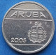 ARUBA - 25 Cents 2005 KM# 3 Dutch State "Status Aparte" Decimal Coinage - Edelweiss Coins - Aruba