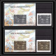 86203b Guyana Mi 4521 N°397/398 Silver Gold Or Apollo 11 Espace Space Churchill Kennedy Armstrong Lincoln 1994 Numéroté - Amérique Du Sud