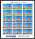 Delcampe - 86225z Mi N°420/428 Football Soccer Munich Wold Cup 1974 ** MNH Khmère Cambodia Cambodge Feuille Complete Sheets Sheet - 1974 – Alemania Occidental