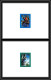 2184/ Polynésie N°383/384 Oiseaux Birds Marton Chasseur Kingfisher  Lori  De Kuhl 1991  épreuve Deluxe Proof  - Imperforates, Proofs & Errors