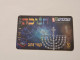 ISRAEL-Hanukkah-telecard-(תשנ"ט)-1998-(50 Units)-dummy Card-1.4.99-(Hanukkah Right Side Brown)-(5)-(1234567890)-good - Israel