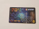 ISRAEL-Hanukkah-telecard-(תשנ"ט)-1998-(50 Units)-plastic-1.4.99-(Hanukkah Right Side Brown)-(6)-(tirage-200/200)-Mint - Israël