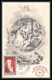 0656/ Carte Maximum Card France N°895 Talleyrand Croix Rouge (red Cross) 30/6/1951 Vienne Autriche Austria Edition Lang - Croix Rouge