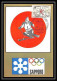 2664/ Carte Maximum (card) France N°1705 Jeux Olympiques (olympic Games) Sapporo Japan 1972 Edition Cef - Winter 1972: Sapporo